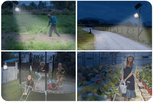 MOCNY NAŚWIETLACZ LED HALOGEN LAMPA SOLARNA ZEWNĘTRZNA IP67 100W 10.000lm