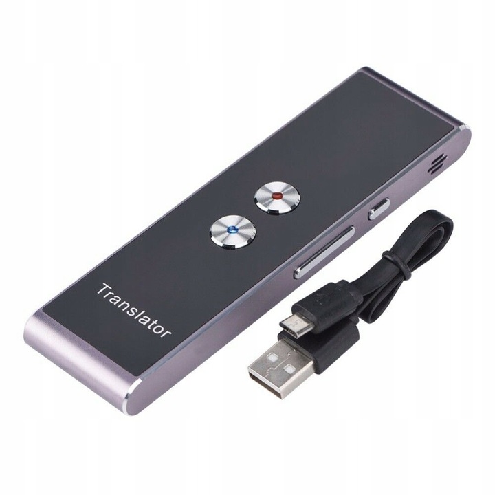 Translator Głosowy T8 Z Bluetooth 4.0 i Wsparciem Android/iOS