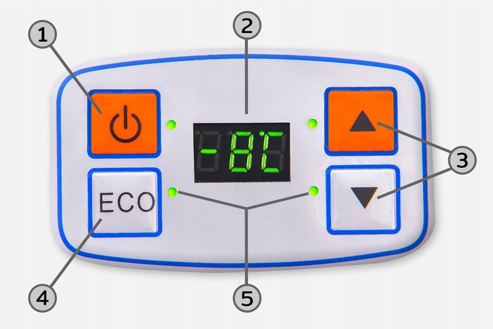 LODÓWKA TURYSTYCZNA 32L 12V WYŚWIETLACZ + GRATIS