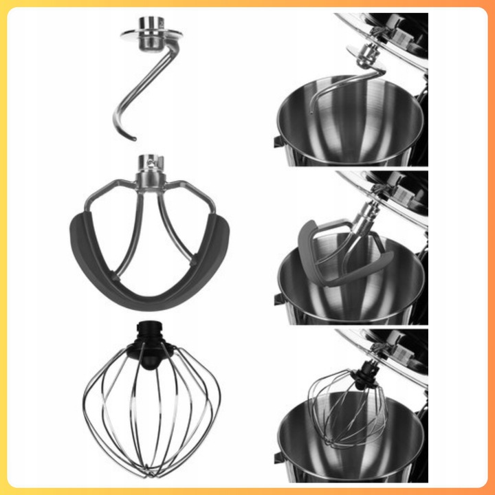 Robot Kuchenny Planetarny Z Blenderem Maszynka Do Mielenia Mięsa 2200W