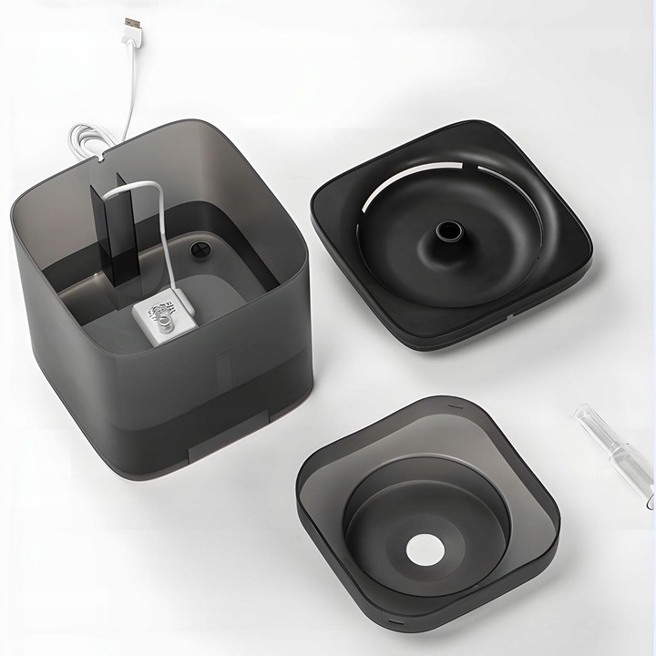 POIDEŁKO FONTANNA DLA KOTA PSA MISKA AUTOMATYCZNE POIDŁO + FILTR 2 LITRY