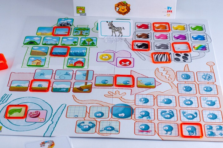 Gra planszowa Rebel Koncept Kids: Zwierzaki