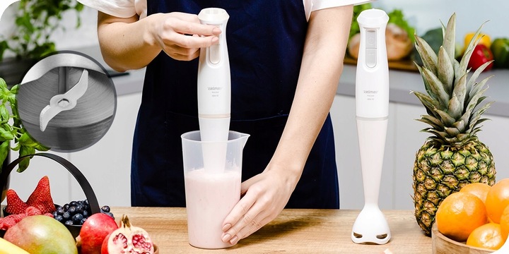 Blender ręczny BARDZO MOCNY ZELMER ZHB4560I 800W Pulsar Funkca Turbo