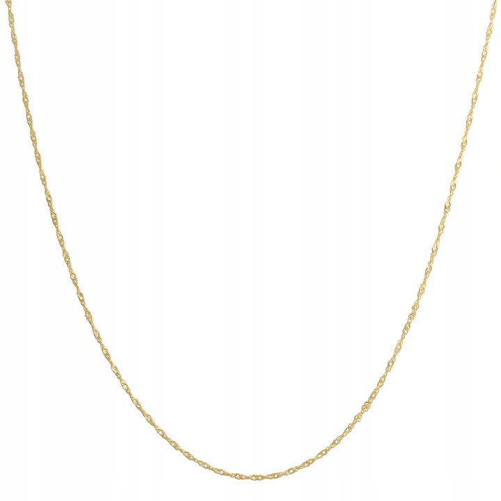 ZŁOTY MEDALIK ŁAŃCUSZEK CHRZEST KOMUNIA ŚWIĘTA 585