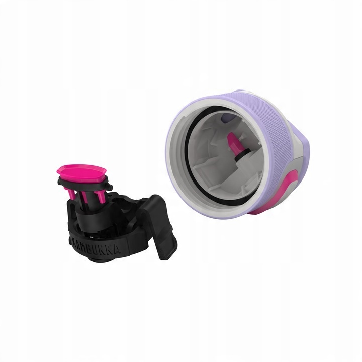 Butelka termiczna termos na kawe Kambukka 600ml Digital Lavender, szczelna