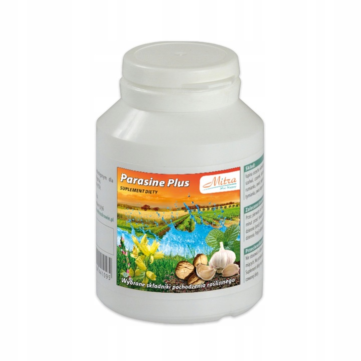 Parasine Plus na pasożyty toksyny zaparcia 100 kap