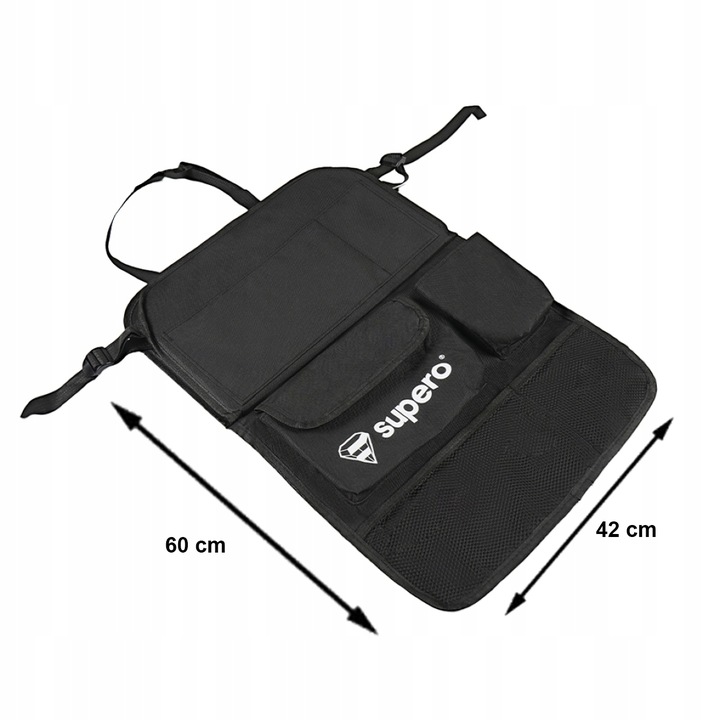 Organizer samochodowy na fotel oparcie tył dla dziecka do auta ochraniacz