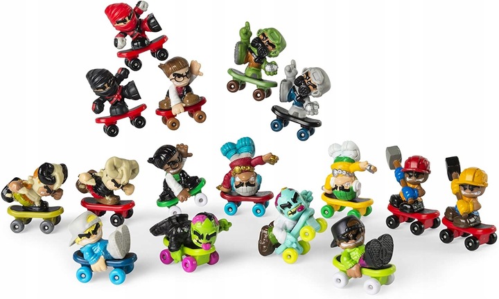 TECH DECK DUDES MINI DESKOROLKA FIGURKA 2-PAK