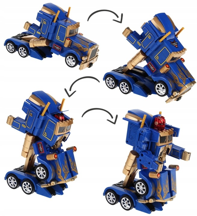 Auto Robot Transformujący Sterowany Samochód na Baterie Autobot RC