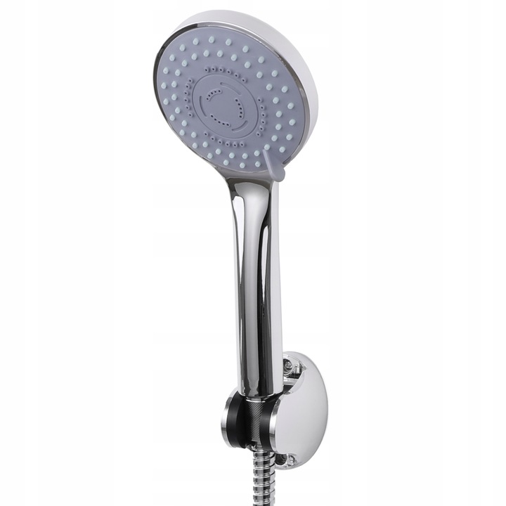 Bateria wannowa ścienna chrom srebrna z prysznicem kran do wanny YOKA HOME