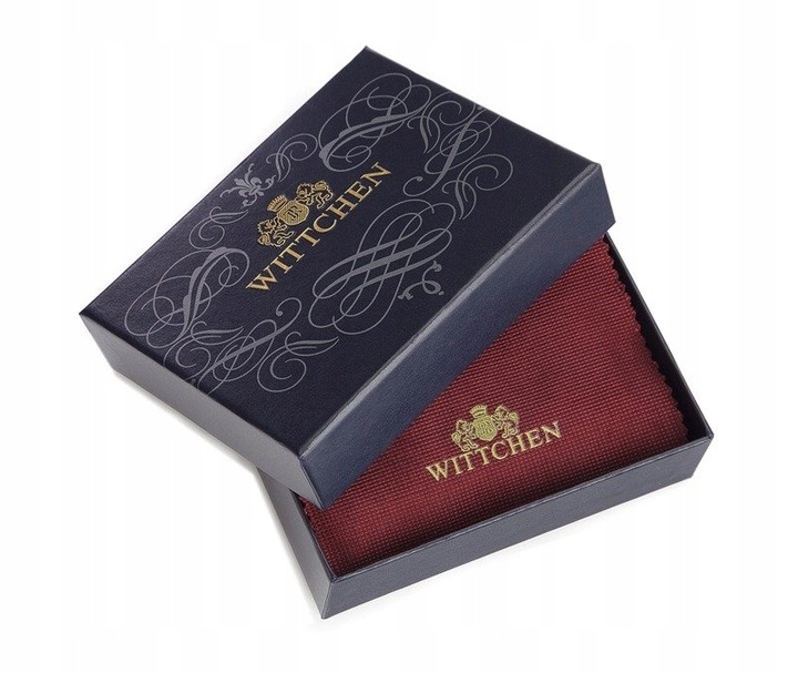 Oryginalny Portfel męski WITTCHEN 21-1-038 czarny skórzany W PUDEŁKU