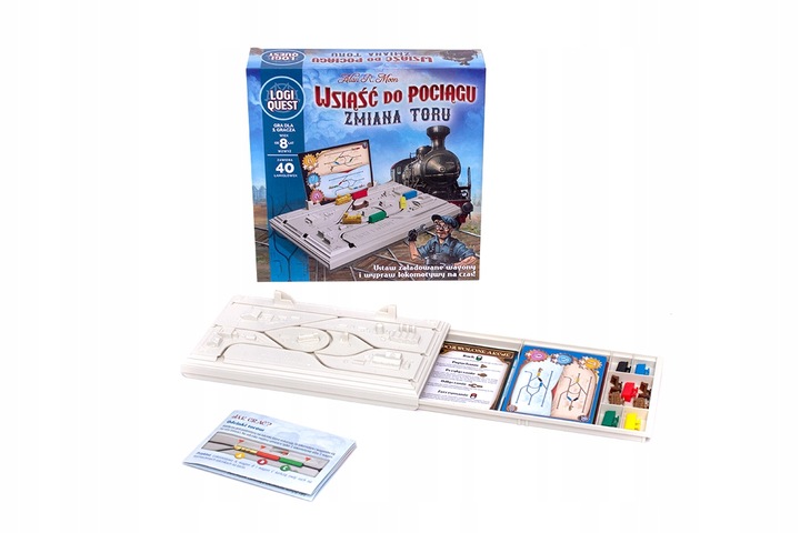 Gra LOGIQUEST: WSIĄŚĆ DO POCIĄGU - ZMIANA TORU