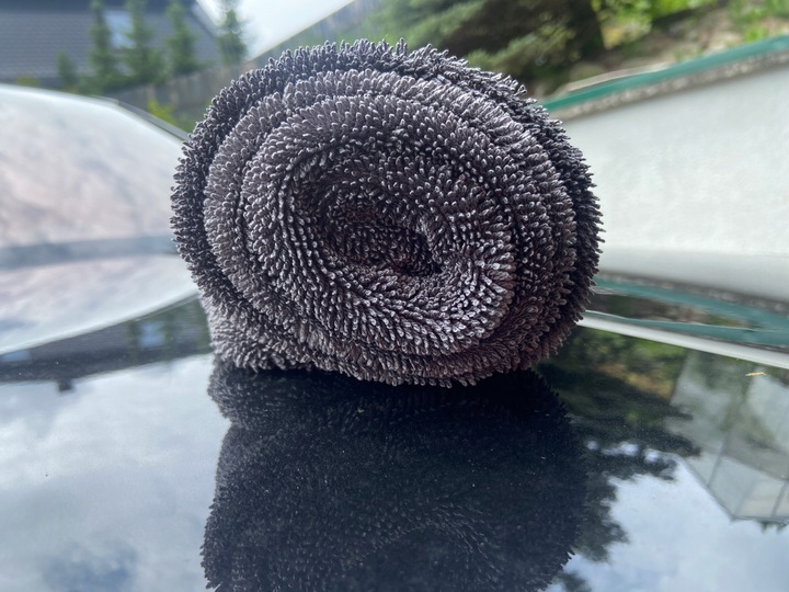 Orca duży gruby ręcznik z mikrofibry do osuszania auta samochodu 1200gsm XL