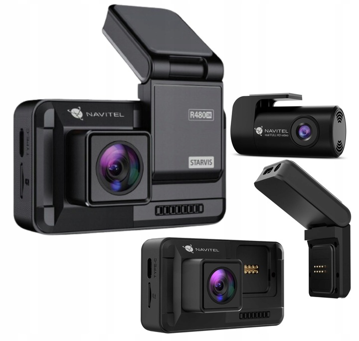 Wideorejestrator samochodowy Navitel R480 2K DUAL 2" IPS Sensor SONY IMX335