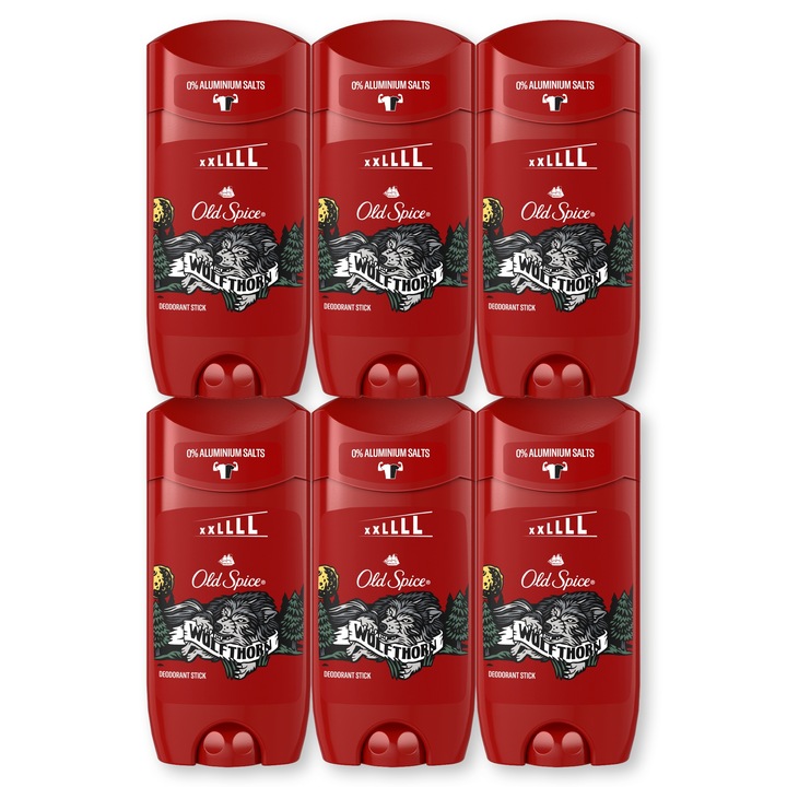 Old Spice Wolfthorn Dezodorant sztyft 6x85 ml