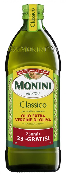 MONINI Oliwa z Oliwek Extra Virgin Classico 750 ML + 33% GRATIS