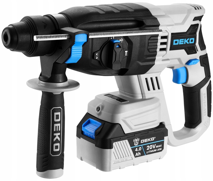 MŁOT UDAROWY MŁOTOWIERTARKA AKUMULATOROWA UDAR SDS+ AKU WIERTŁA DEKO 3J