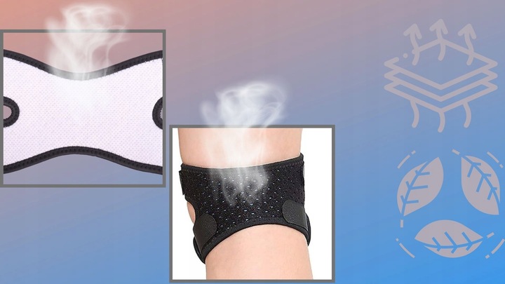 OPASKA STABILIZATOR KOLANA RZEPKI DOBRZE PODTRZYMUJE KOLANO DO BIEGANIA BÓL