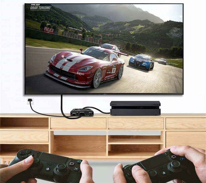SWITCH HDMI 2.0 3x1 PRZEŁĄCZNIK ROZDZIELACZ ULTRA HD HDCP 2.2 HDR10 4K/60HZ