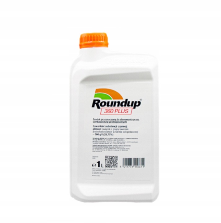 ROUNDUP 360 PLUS 2x1L BAYER + SIARCZAN AMONU 5KG