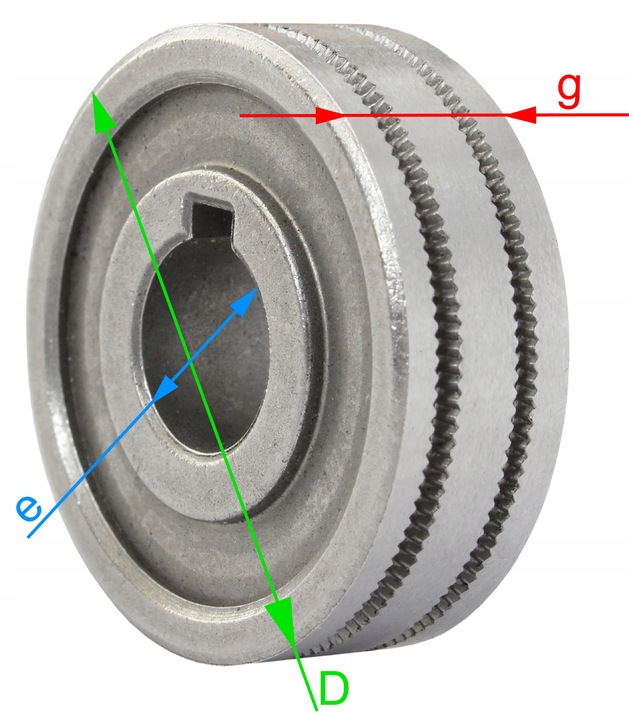 Rolka podajnika 0,8-1,0 R do półautomatu TWINMIG KRAMER