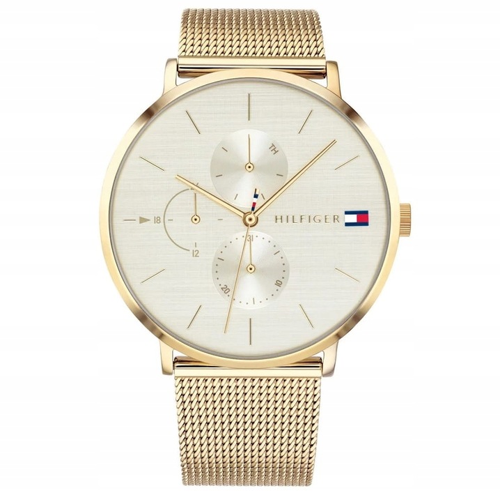 ZEGAREK DAMSKI TOMMY HILFIGER 1781943 JENNA ZŁOTY ORYGINALNY + PUDEŁKO