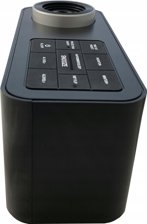 Zegar RadioBudzik Radio FM z Projektorem Czasu Godziny na Ścianie Budzik