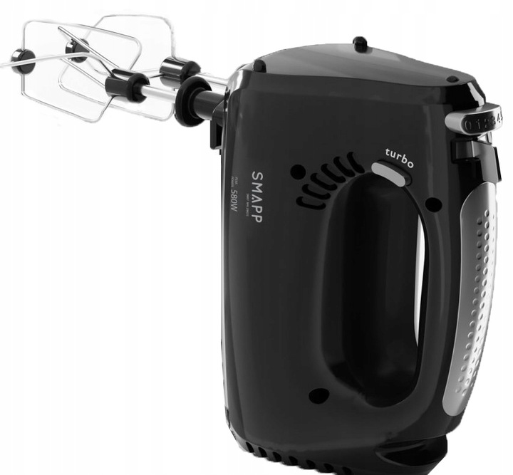 MIKSER RĘCZNY 451.4 CZARNY SMAPP POLSKI PRODUKT 580W