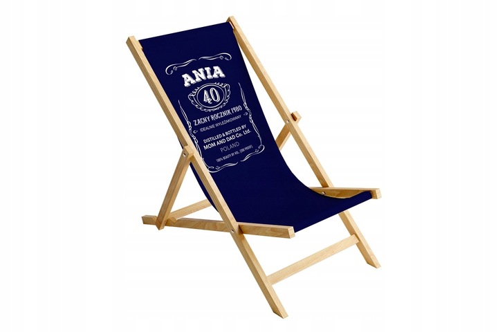 Leżak z nadrukiem prezent urodzinowy LP006 HIT