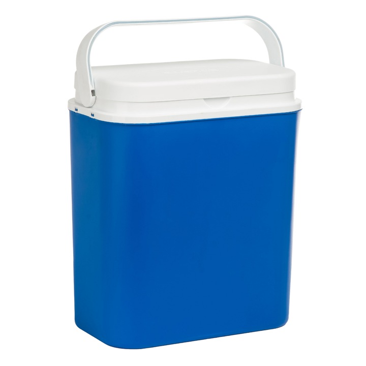 CHŁODZIARKA LODÓWKA 18L od KAMAI: NIEBIESKA, WZMOCNIONA RĄCZKA, made in EU