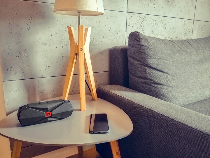 MOCNY GŁOŚNIK BLUETOOTH BOOMBOX BEZPRZEWODOWY RADIO PRZENOŚNY USB SD PASEK