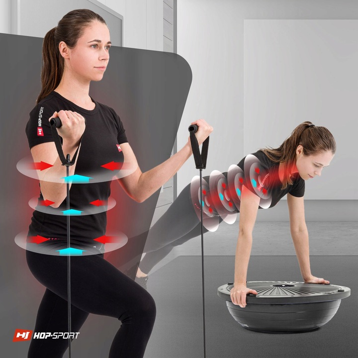 Piłka do ćwiczeń balansowania trener równowagi z ekspanderami do równowagi