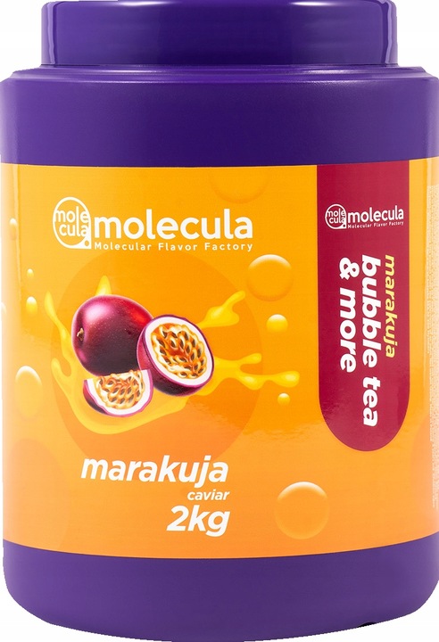 Kulki Bubble Tea Molekularny Kawior 2 KG MARAKUJA
