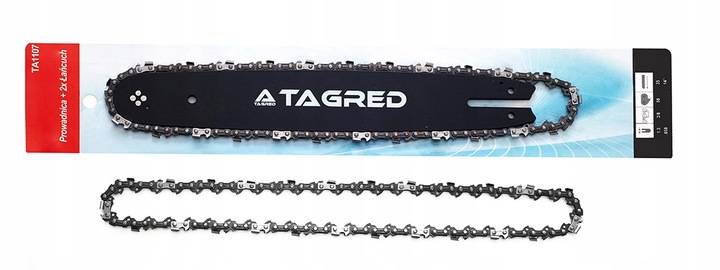 PROWADNICA 14'' 2 ŁAŃCUCHY 3/8 1,3 MM 50 DO PIŁY