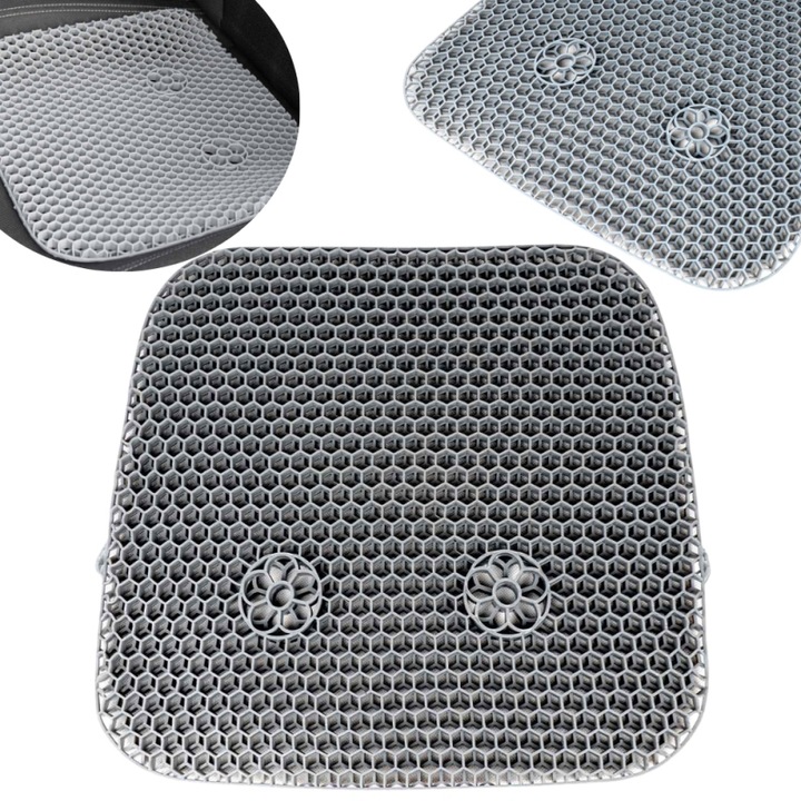 MATA PODKŁADKA PODUSZKA ŻELOWA NA FOTEL SIEDZENIE DO SAMOCHODU 42,5X40CM