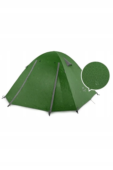 Namiot turystyczny Naturehike P-Series 4 UV - zielony