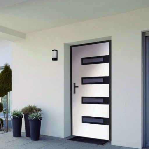 LAMPA Z CZUJNIKIEM RUCHU I ZMIERZCHU KINKIET ZEWNETRZNY DO LED E27