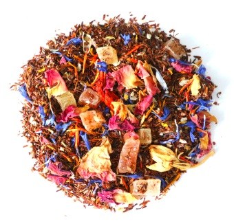 Herbata Rooibos ANANASOWA czerwonokrzew bez kofeiny ananas jaśmin mango