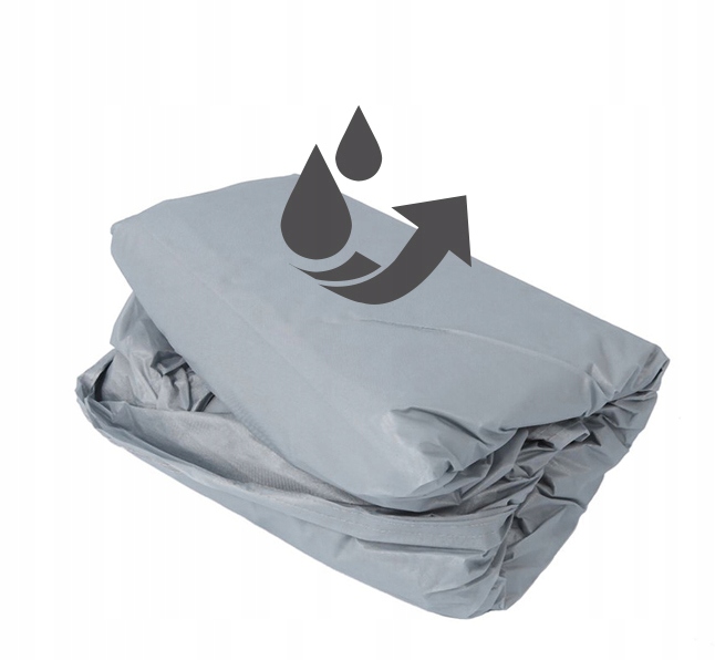 POKROWIEC NA SAMOCHÓD WODOODPORNY DUŻY PLANDEKA NA AUTO