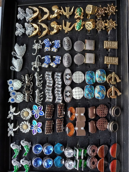 Spinki do mankietów EXC Koniczynka dla Maturzysty