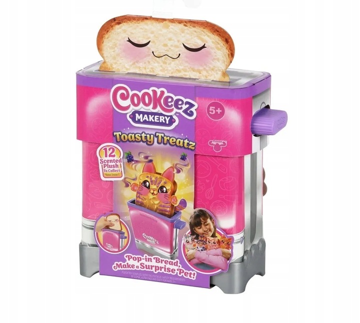 COOKEEZ MAKERY MASKOTKA ZESTAW TOSTOWY TOSTER TOST PACHNĄCE TOSTY