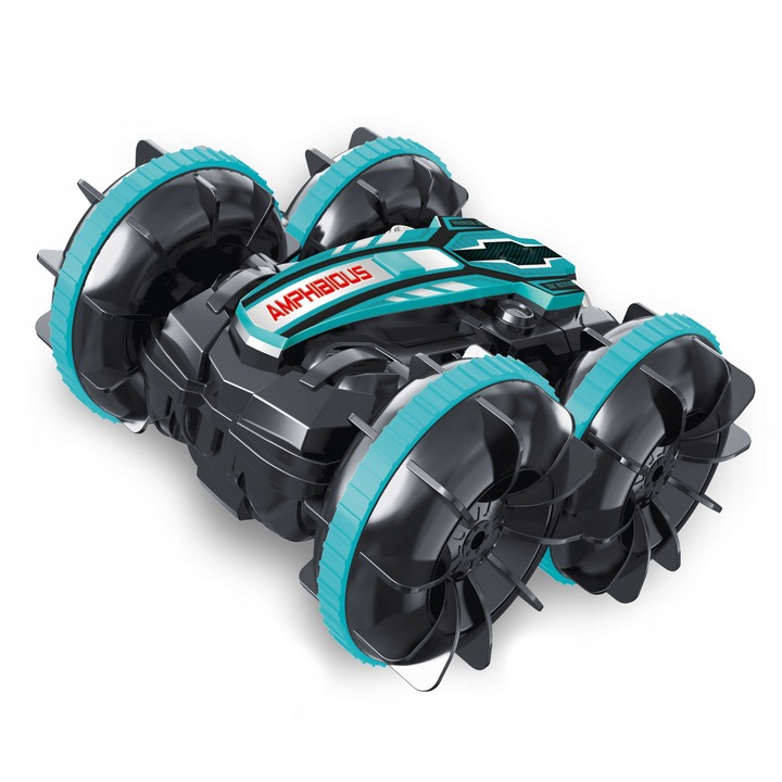 ZDALNIE STEROWANY SAMOCHÓD RC AMFIBIA 4X4, 360° OBROTY STEROWANIE GESTAMI