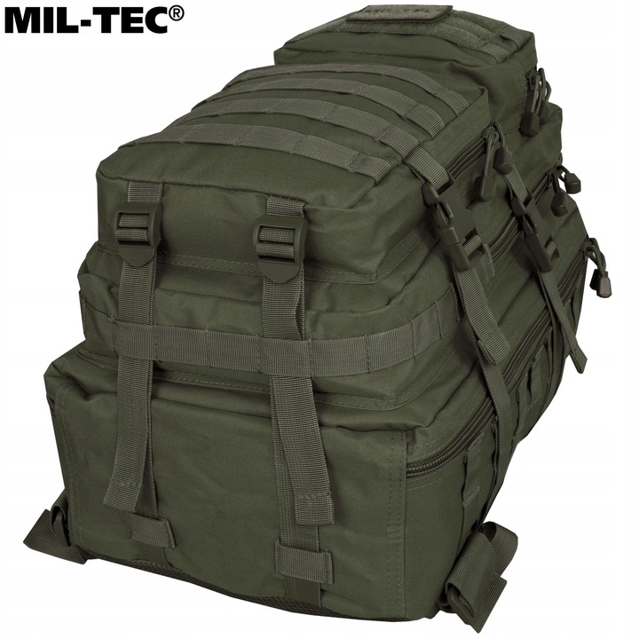 PLECAK WOJSKOWY TAKTYCZNY MILITARNY MIL-TEC ASSAULT TURYSTYCZNY OLIVE 36L