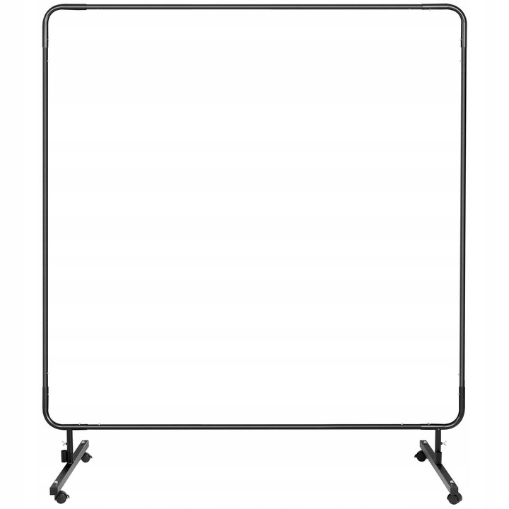 PARAWAN EKRAN SPAWALNICZY Z RAMĄ NA KÓŁKACH 174cm