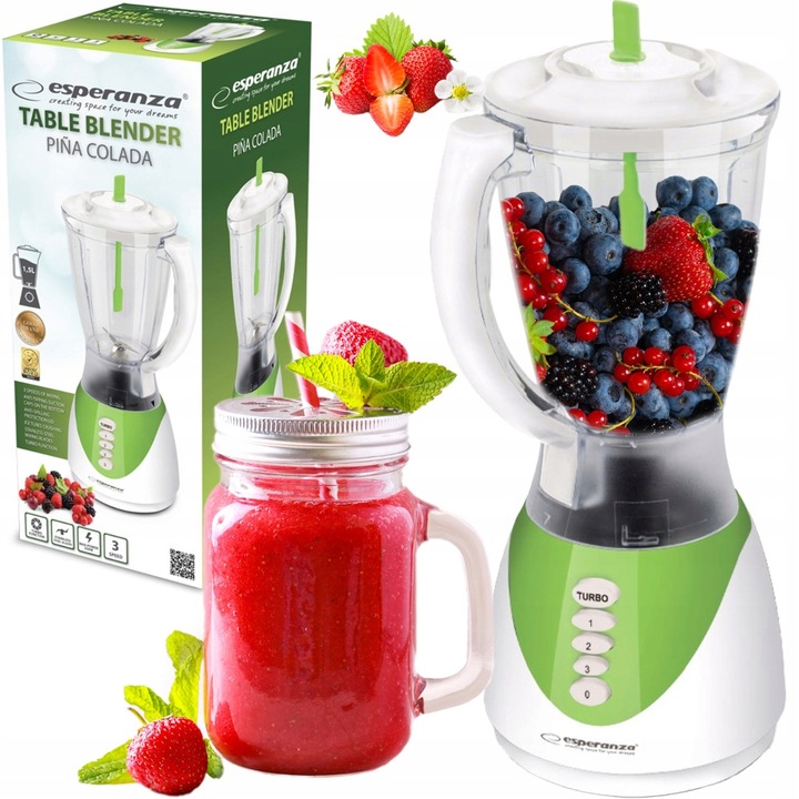 Blender kielichowy mikser koktajl Esperanza 1,5L