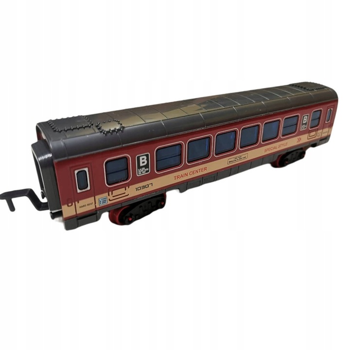 KOLEJKA ELEKTRYCZNA POCIĄG TORY STEROWANA PILOTEM 5 metrów 3 Wagony