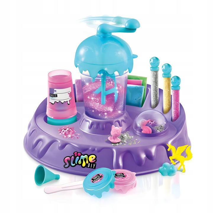 Zestaw Slimy Slime Fabryka Mikser Do Robienia Glutów Dla Dzieci Brokat DIY