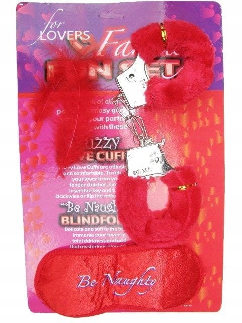 Erotyczny Zestaw dla kochanków z opaską i piórkiem