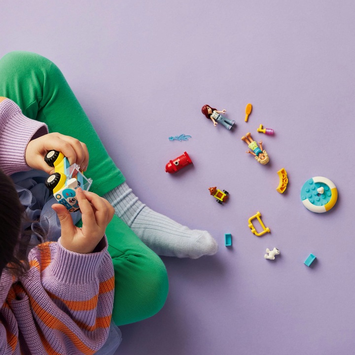 PREZENT LEGO dla 4, 5 latki FRIENDS 42635 Samochód do pielęgnacji psów +