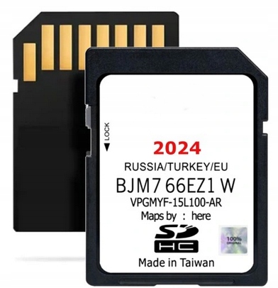 NAJNOWSZA Mapa do Mazda 2 Mazda 3 Mazda 6 CX-3 CX-5 CX-9 MX-5 EZ1V 2024 SD